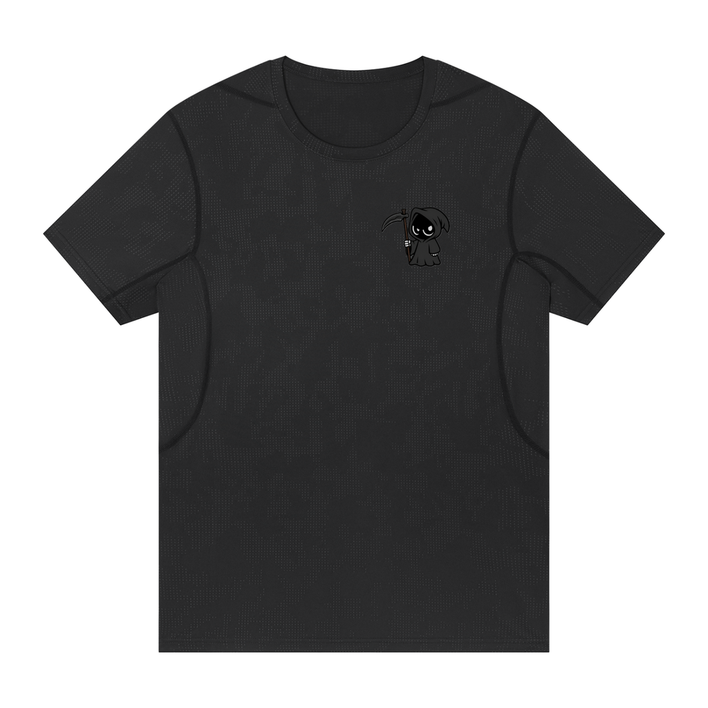 Jacquard Mesh Tee